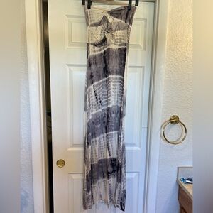 Tye dye maxi dress